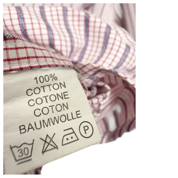 Robert Graham Long Sleeve Vegas Craps Flip Cuff Button Down Shirt Size Large - Picture 10 of 10